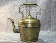 Антикварний чайник латунь