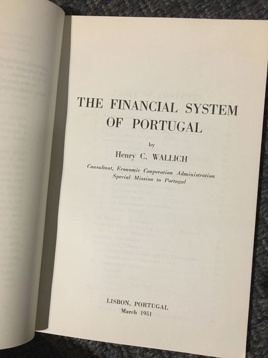The Financial System of Portugal