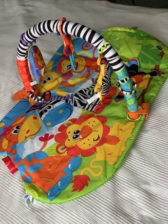 Розвиваючий килимок Playgro safari 3 в 1