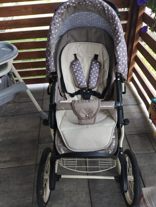 Wózek dziecięcy 3/1 w stylu retro