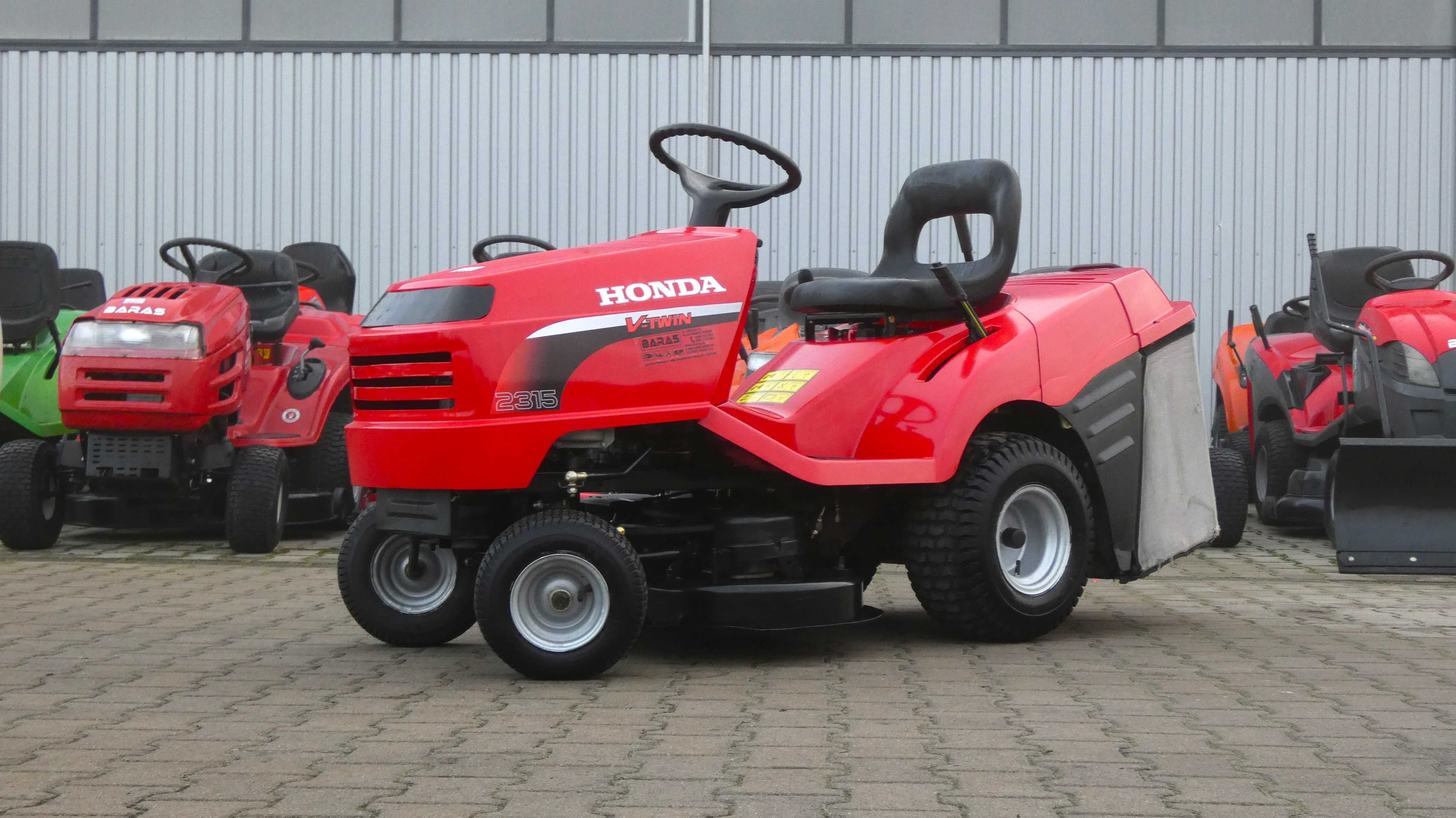 Traktorek kosiarka HONDA 2114 V-Twin Hydro Kosz (160101) - Baras