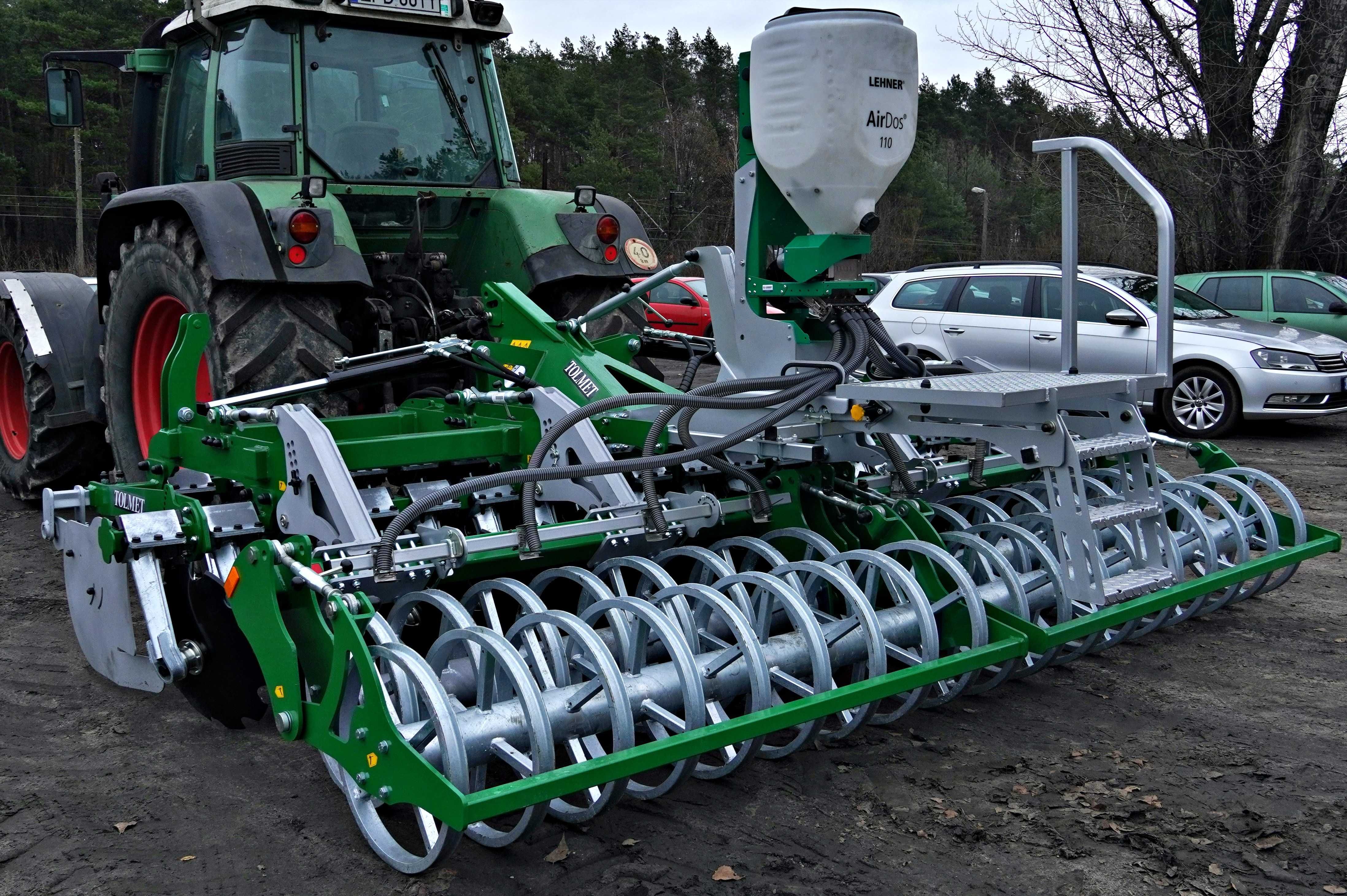 Brona talerzowa Megatron S hydraulicznie składana Tolmet raty Dostawa