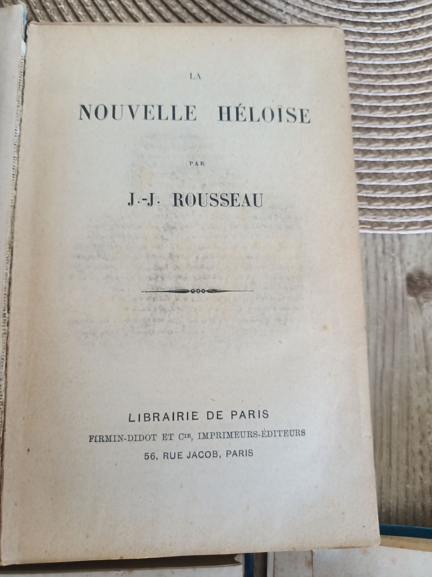 Książka z Francuska -3szt -1922