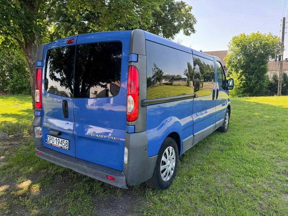 Opel Vivaro 9 osobowy long 2.0 115KM , 2xklima, 2xogrzewanie nawiewy