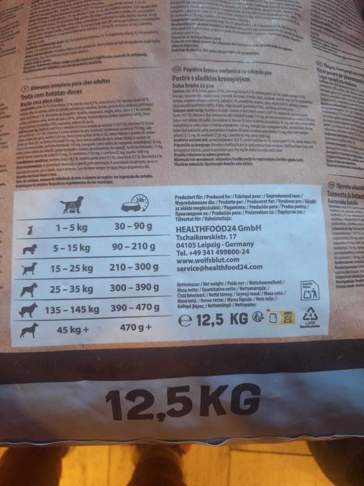 Karma dla psa Wolfsblut Cold River 12,5kg