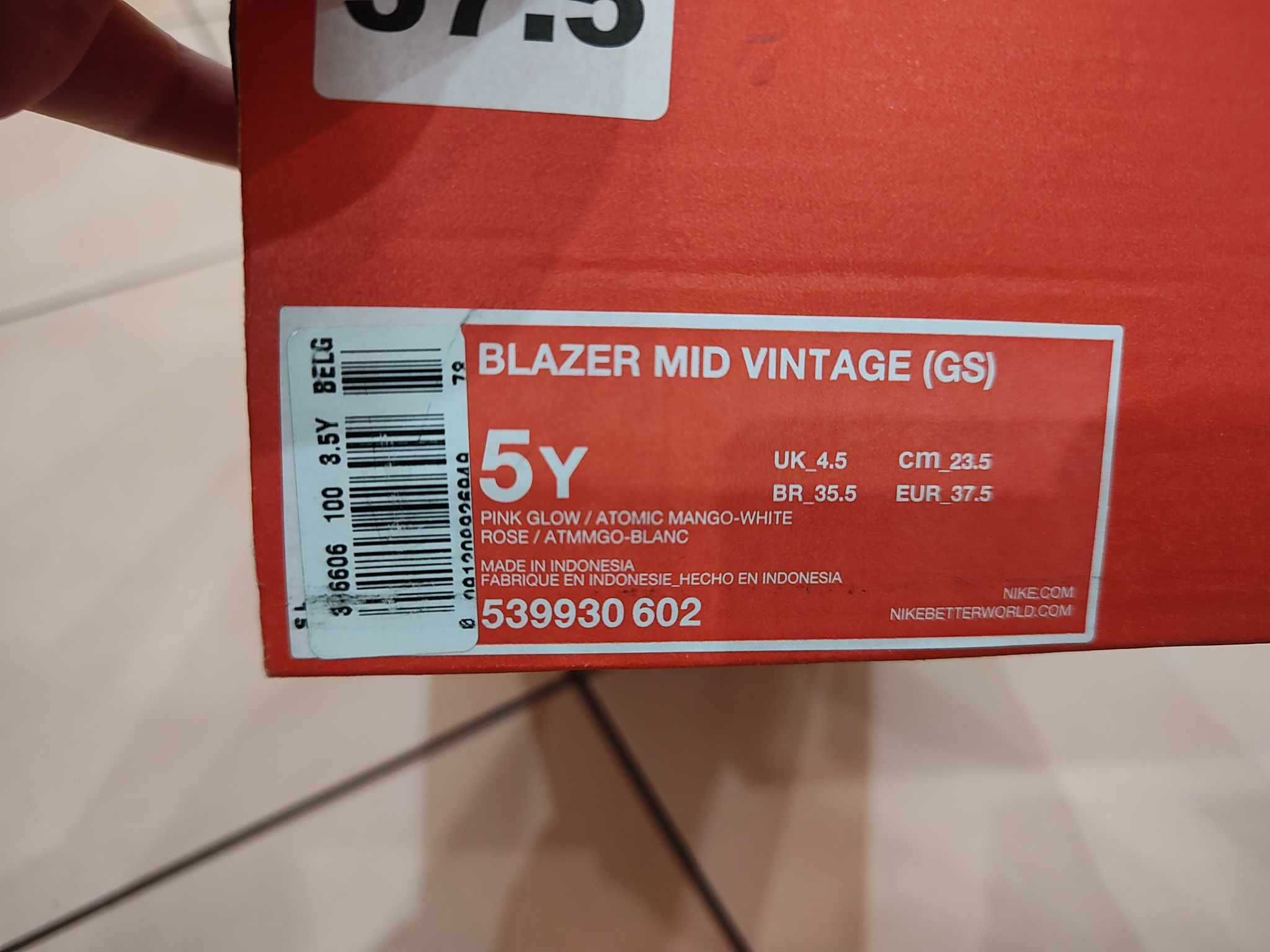 Nowe buty Nike Blazer MID Vintage r 37.5