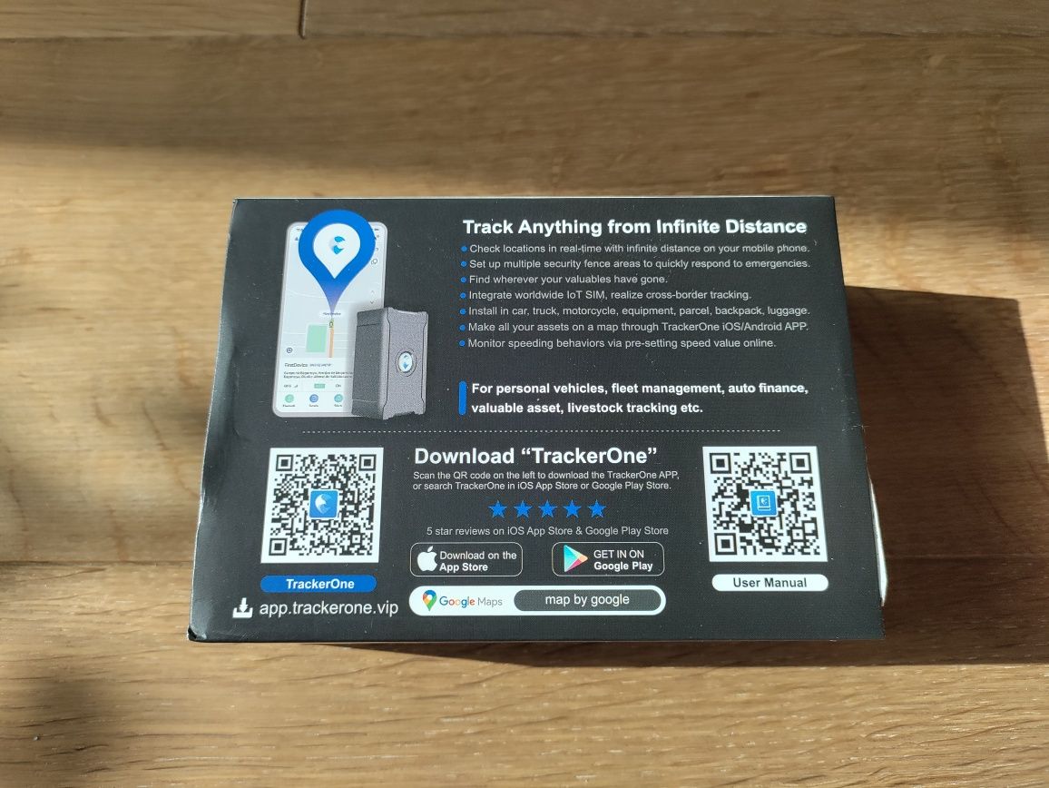 Tracker lokalizator GPS śledzenie samochodu auta monitoring sim 2G/4G