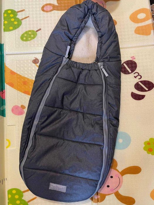 Конверт-кокон зимовий на натуральній овчині фірми DoRechi