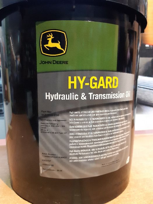 Olej hydrauliczno-przekładniowy John Deere HY-GARD 10W30 20L