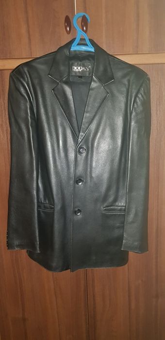 Чоловічий шкіряний піджак Bodan