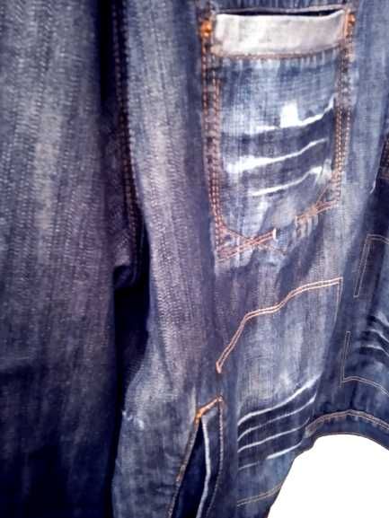 Куртка джинсова, бавовна, 3XL-4XL, Туреччина, чоловіча