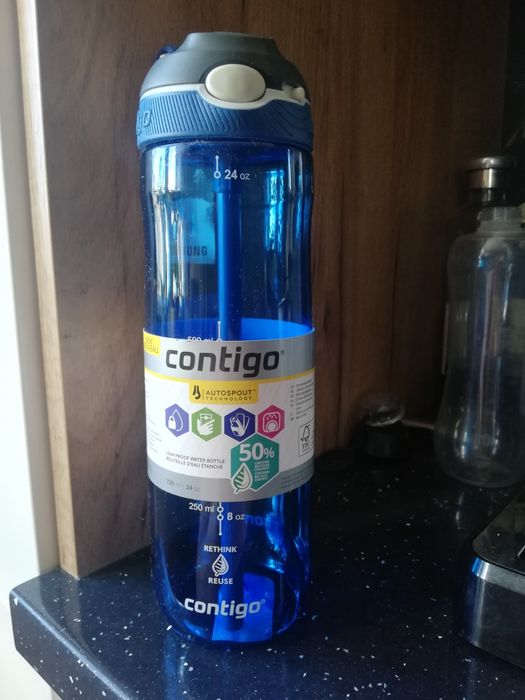 Nowy bidon/butelka sportowa na wodę napoje Contigo 720 ml