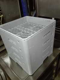 Cesto plástico p/ máquina de lavar louça 500x500 mm (novos)