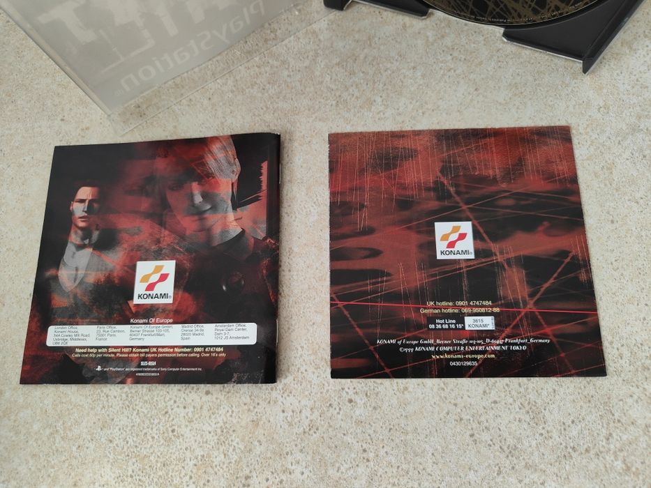 Silent Hill gra PlayStation 1 Ps1 PSX komplet PAL Anglik