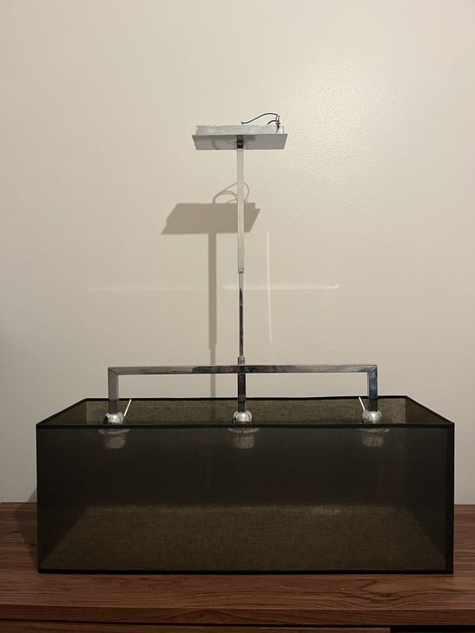 Candeeiro de teto, para sala com 3 lâmpadas LED E27