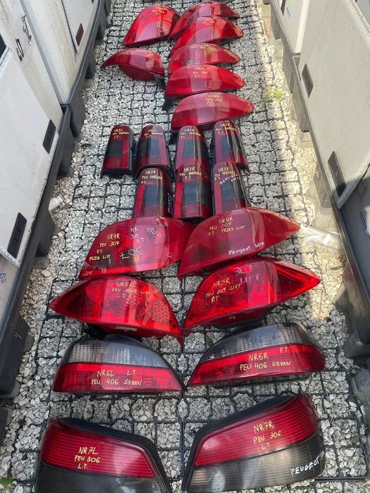 LAMPY TYŁ LEWE PRAWE PEUGEOT