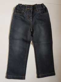 Spodnie jeansowe dziewczęce, rozmiar 2-3 lata