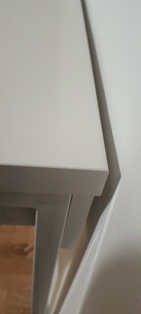 Biurko Besta burs ikea białe toaletka, manicure