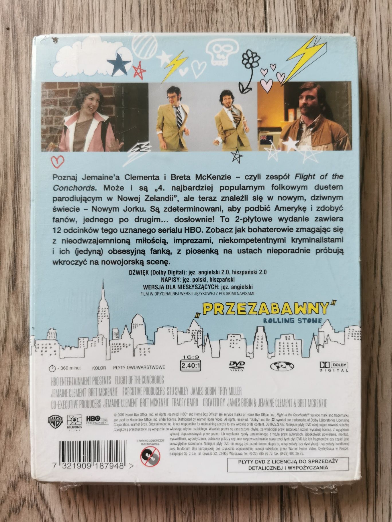Flight of the conchords DVD sezon pierwszy