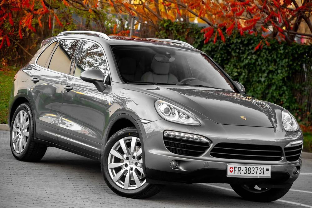 Porsche Cayenne Diesel 4,2 v8 382Km 4x4 EUROPA Full Opcja Szwajcaria Oryginał