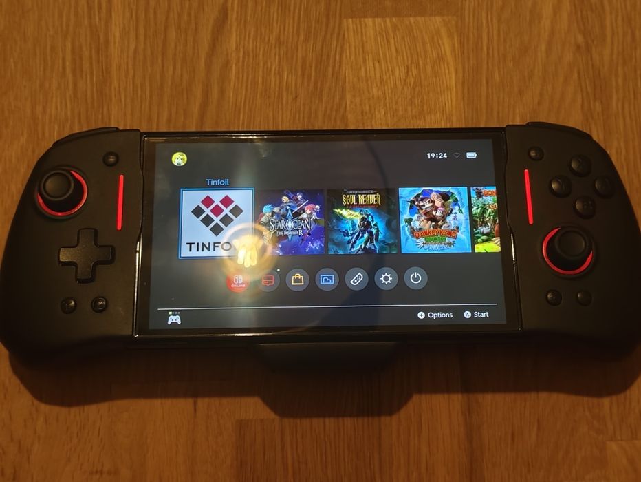 Nintendo Switch Oled, SD 512GB, desbloqueada.