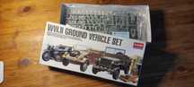 Zestaw ww.II ground vehicle set academy hobby kits 1310 1/72 1999
