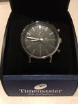 Zegarek męski Timemaster KG collection czarny skóra