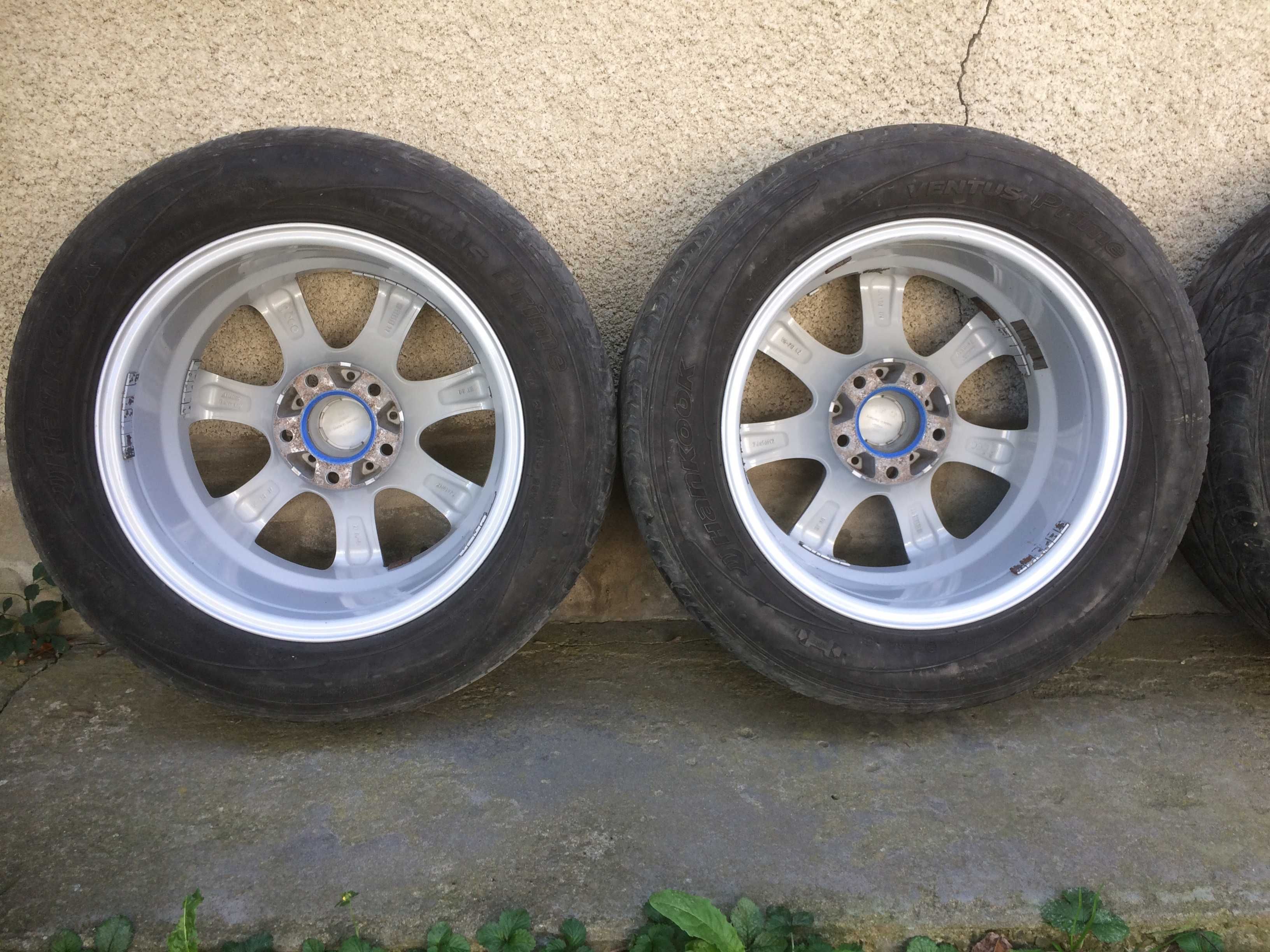 Титани Диски ALUTEС r16 шини резина 225/55 bmw 3-5-7 wv t5 trafik