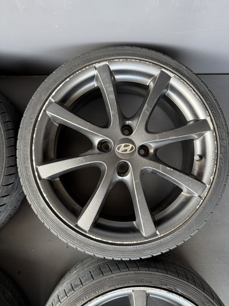 Felgi aluminiowe 17 cali et 40 4x100 7J Hyundai i20