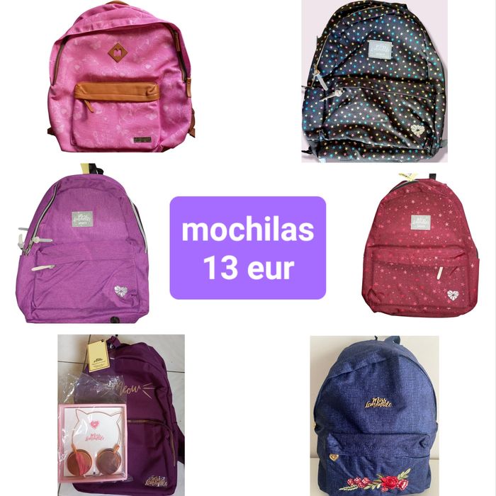 Mochilas  e conjuntos escolares novas