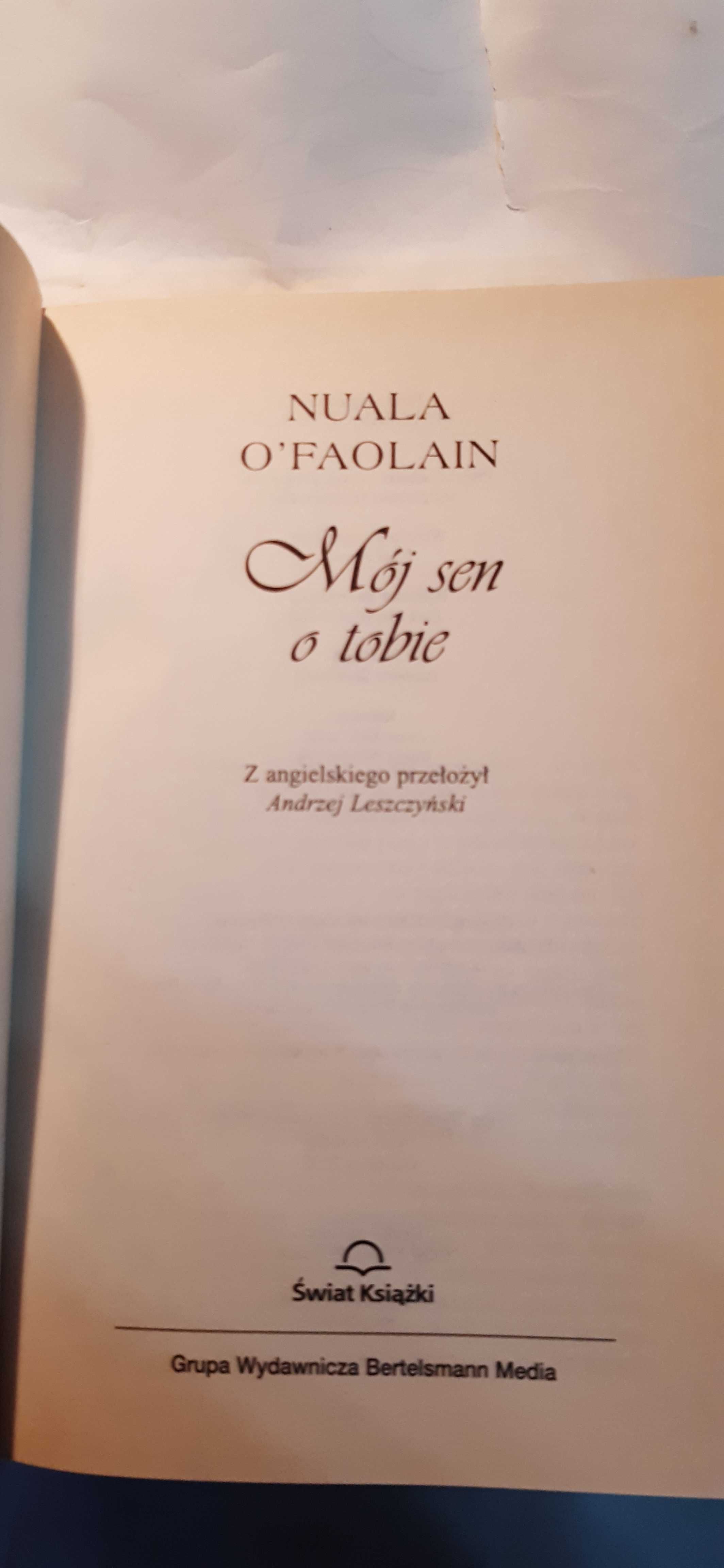 Mój sen o Tobie, Nuala O'Faolain, romantyczna opowieść