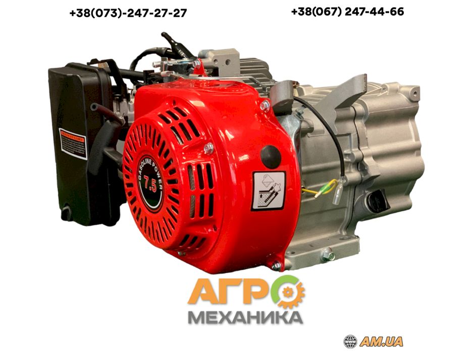 Двигун Зубр (Viper) 170F-L бензиновий 6 к.с. для генератора