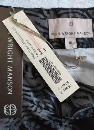 Fenn Wright Manson юбка спідниця, uk 16, шелк+вискоза