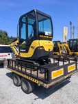 Mini koparka YANMAR SV16 z 2018r 4 łyżki więcej maszyn prawie jak Nowa
