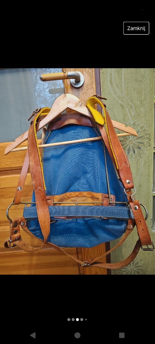 Plecak retro wyprawowy made in Czechoslovakia Relum