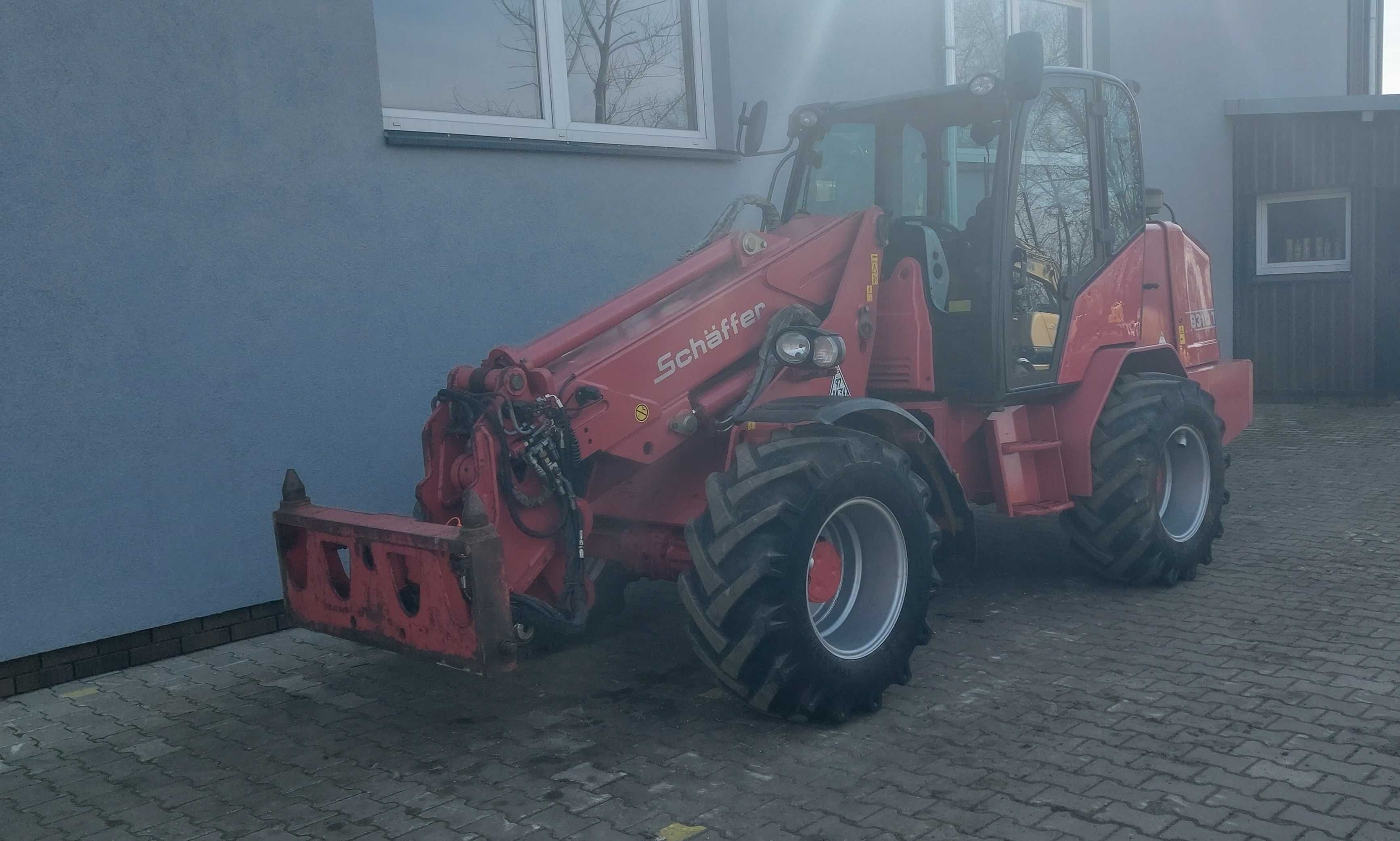 SCHAFFER 9310T Oryginał 6128h Klima Ładowarka Teleskopowa Przegubowa