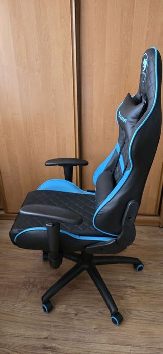 Крісло для геймерів Cougar Armor One Black/Sky Blue