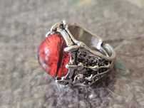Nowy pierścień Emo Gothic Steampunk Postapocaliptic Vintage