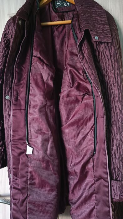 Жіноча зимова куртка батал