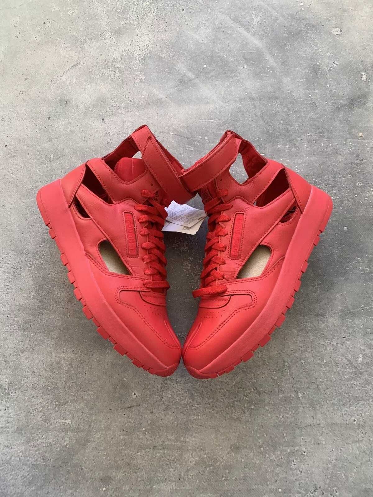 Кроссовки Reebok x Maison Margiela Classic Tabi High Red ОРИГІНАЛ