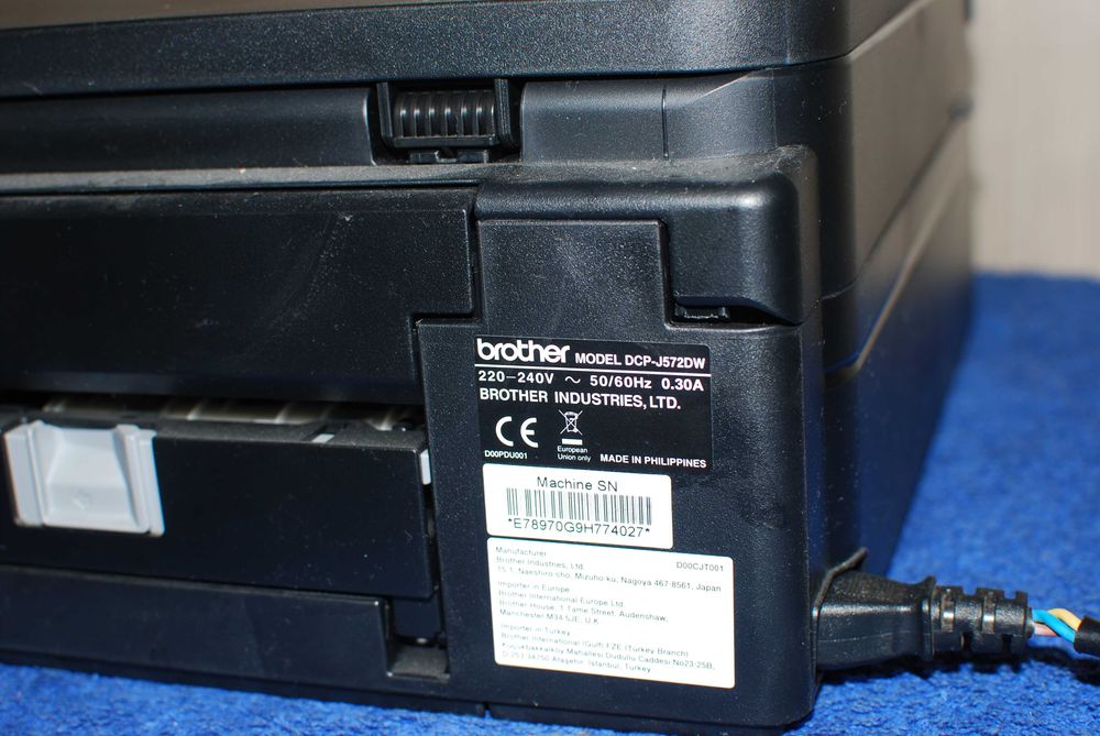 Drukarka 3w1 Brother DCP-J572DW duplex LC-3213