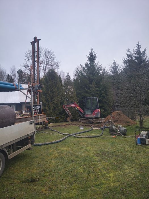 Studnie Głębinowe Pompy Ciepła Studnie Kręgowe