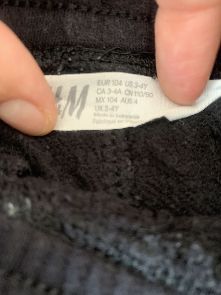 Спортивні штани 3-4 роки, 98 см. H&M