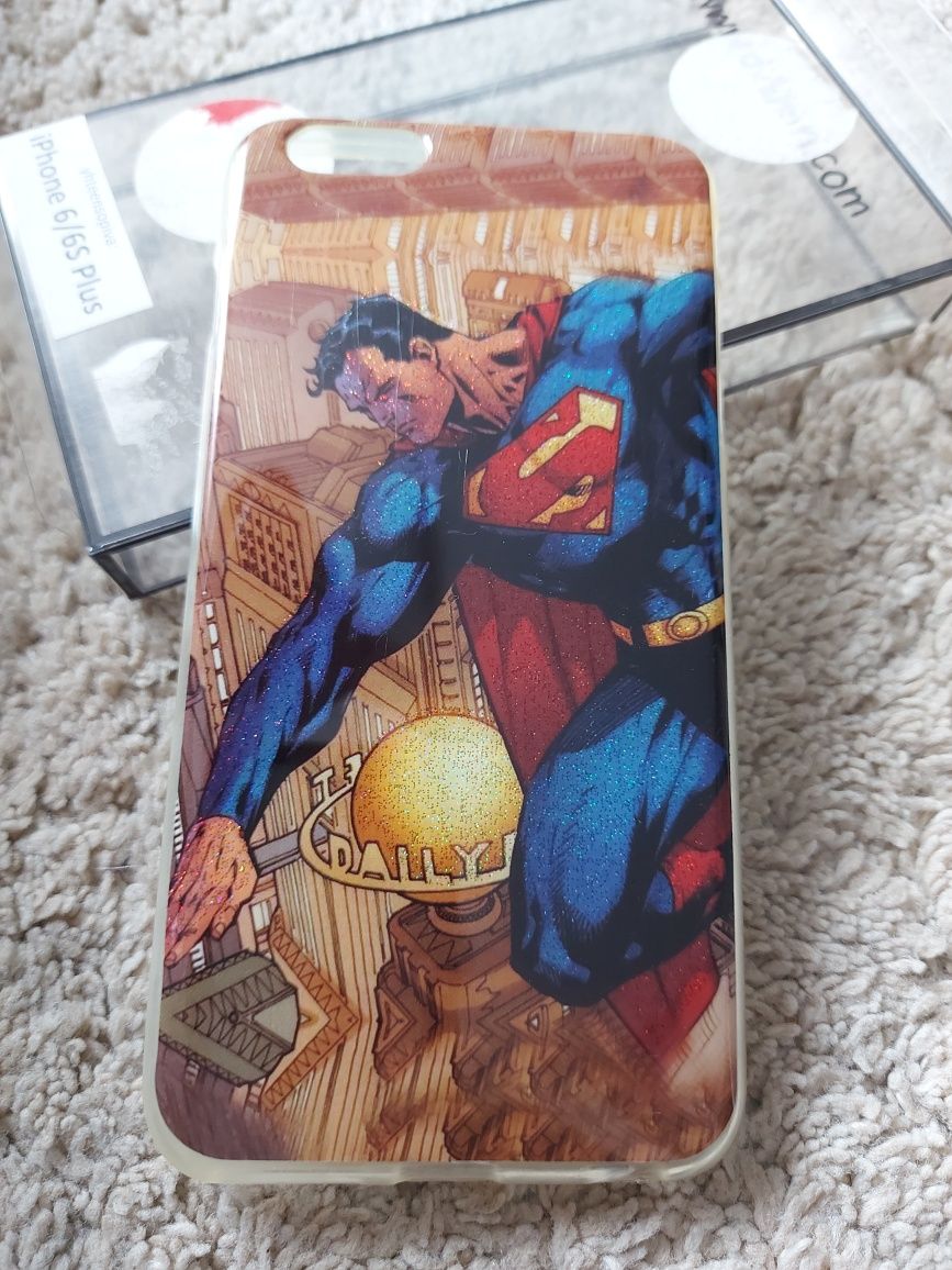 Etui sylikonowe iPhone 6 / 6S Plus superman