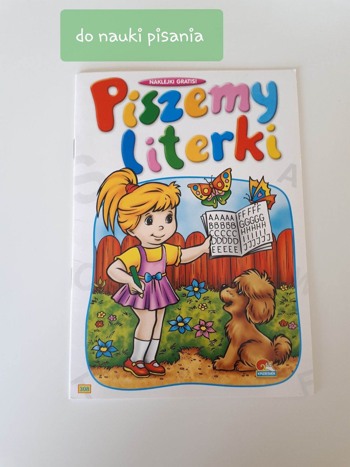 Piszemy literki Do nauki pisania liter J.polski