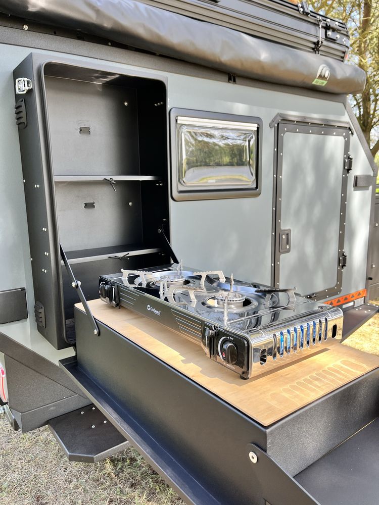 Wynajem przyczepy MATURI OFF-ROAD 4x4 wyprawowej kempingowej terenowej