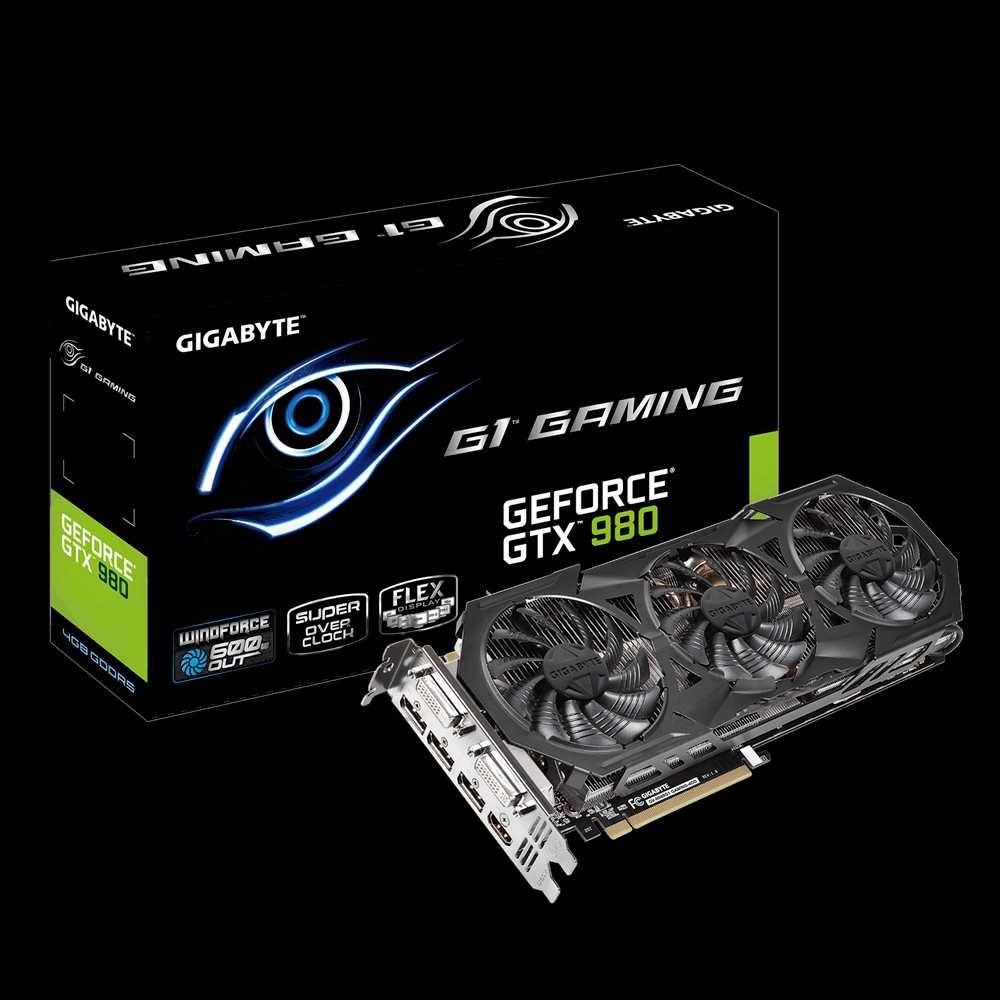 Відеокарта Gigabyte GTX 980 4Gb Gaming G1 (GV-N980G1 GAMING-4GD)