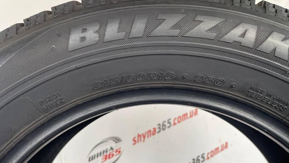 шини бу зима 215/60 r16 bridgestone blizzak vrx 6mm