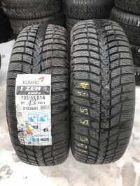 Kumho 195/65r14 пара резина шини нові склад оригінал зима