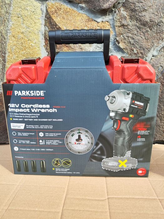 Акумуляторний ударний гайковерт PARKSIDE PERFORMANCE PPDSSA 12 A1